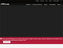 Tablet Screenshot of mmodal.com